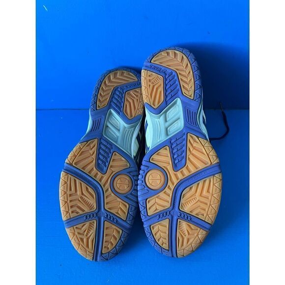 Asics Gel Rocket Women White Purple Volleyball Trainers Shoes Size11 B455N-0133 - Picture 6 of 6